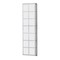 Besa Lighting Bree 38 Outdoor Sconce, White Acrylic, Silver Finish, 2x11W LED BREE38-WA-LED-SL - alternate 1